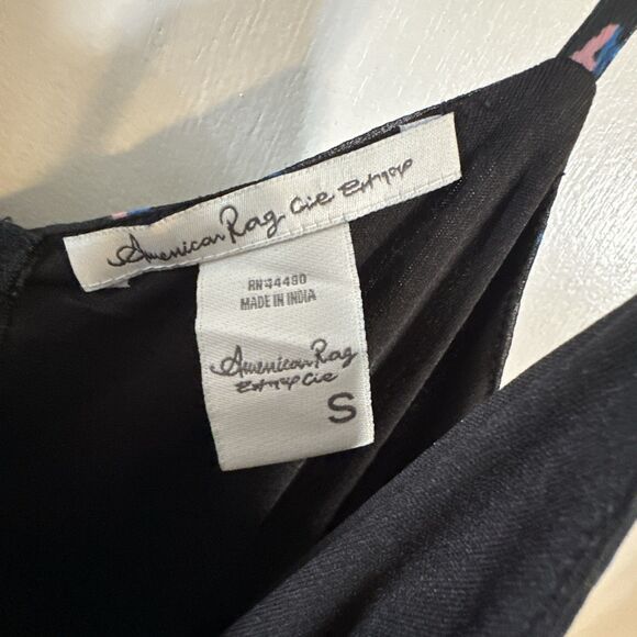 American Rag Cie Women's Jumpsuit Romper Black V-Neck Size S - Picture 11 of 11